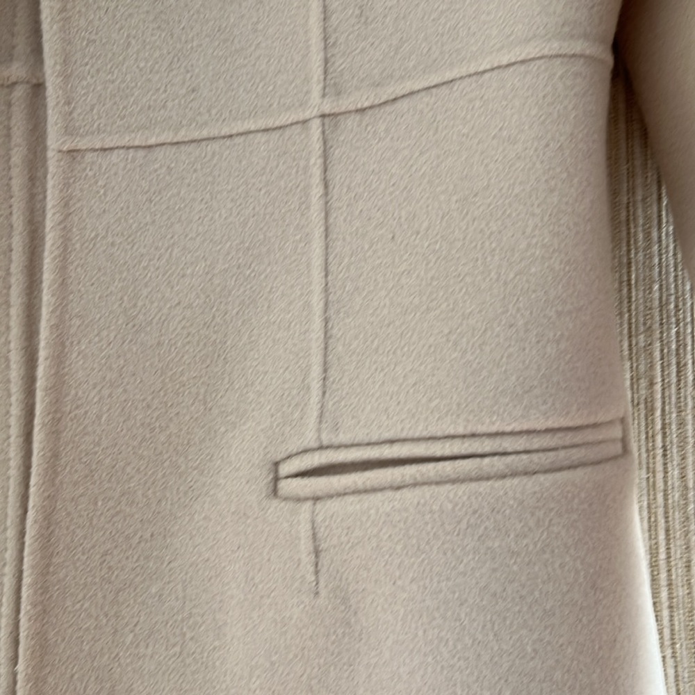 Ellie Kai wool Blush Pink wool Open coat jacket XS - Picture 3 of 9